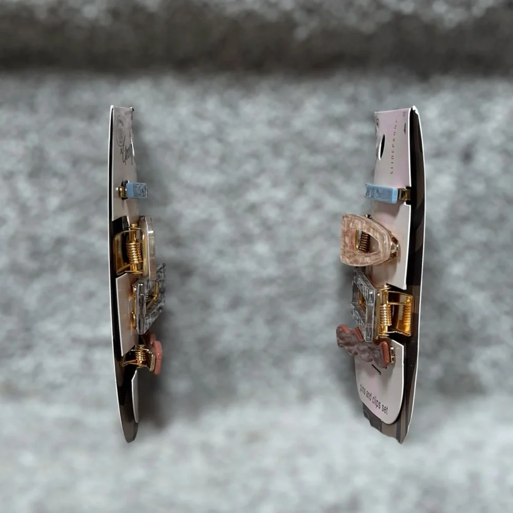 NEW Goody Tru x Let It Happen SlideProof‎ Hair Clip & Bobby Pin Set - SET OF TWO